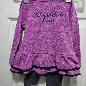 Calvin Klein Jeans 2 Piece Outfit size 12Months